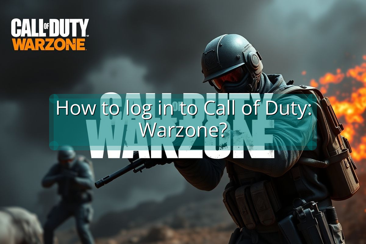 How to log in to Call of Duty: Warzone?