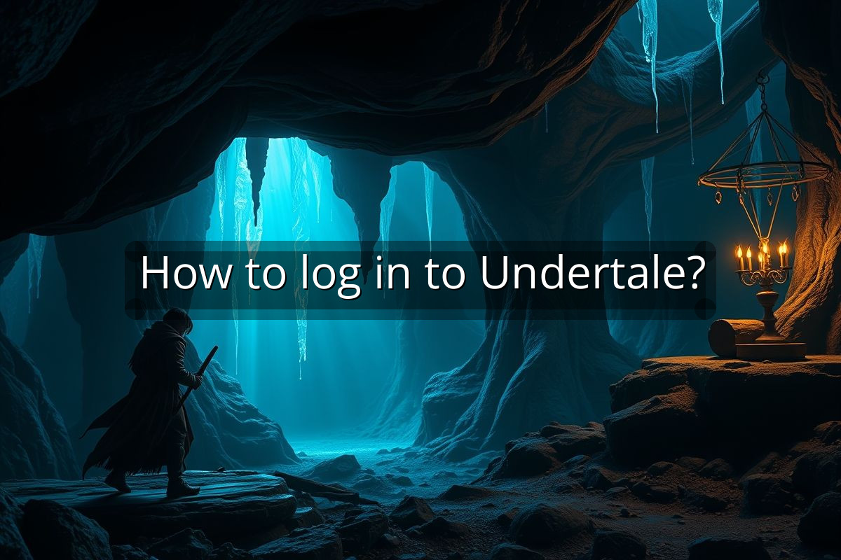 How to log in to Undertale?