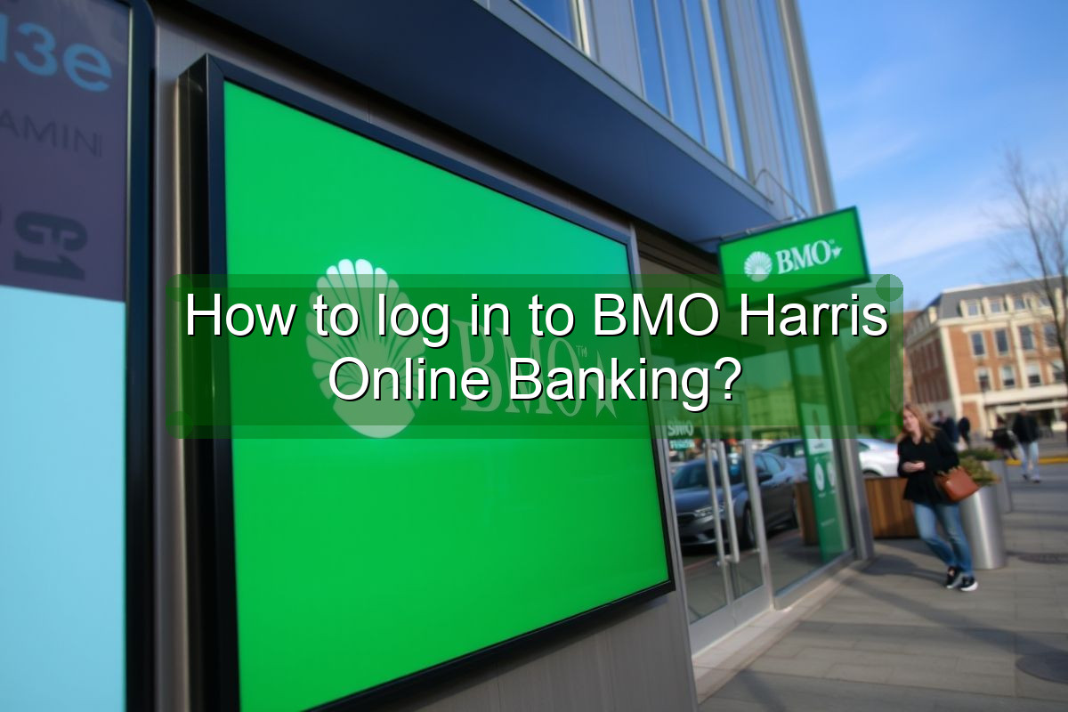 How to log in to BMO Harris Online Banking?