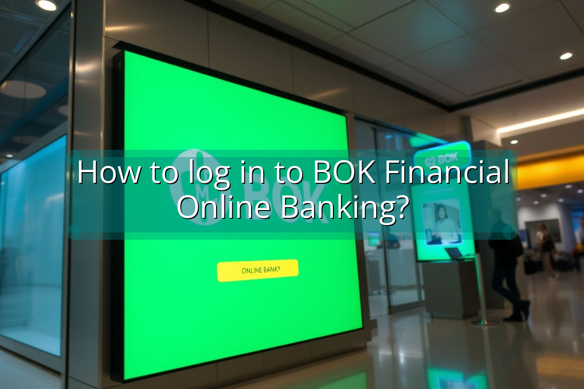 How to log in to BOK Financial Online Banking?