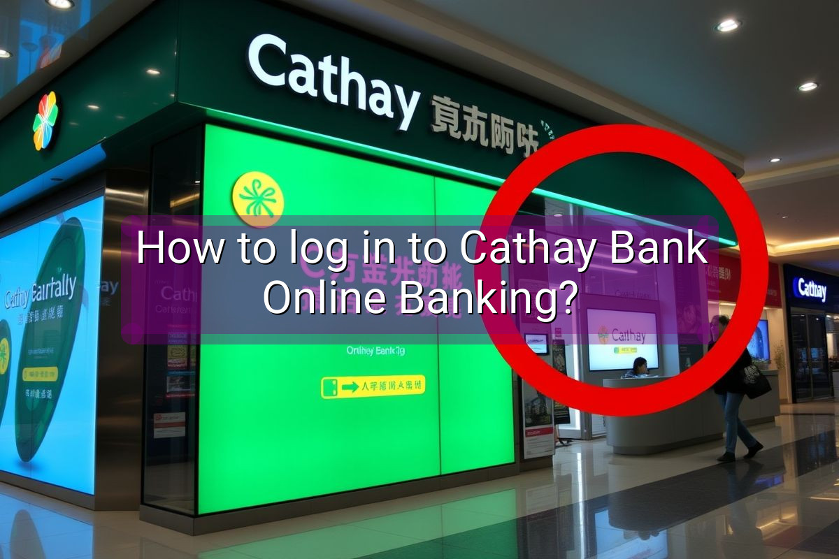 How to log in to Cathay Bank Online Banking?