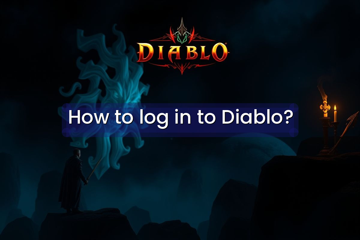 How to log in to Diablo?
