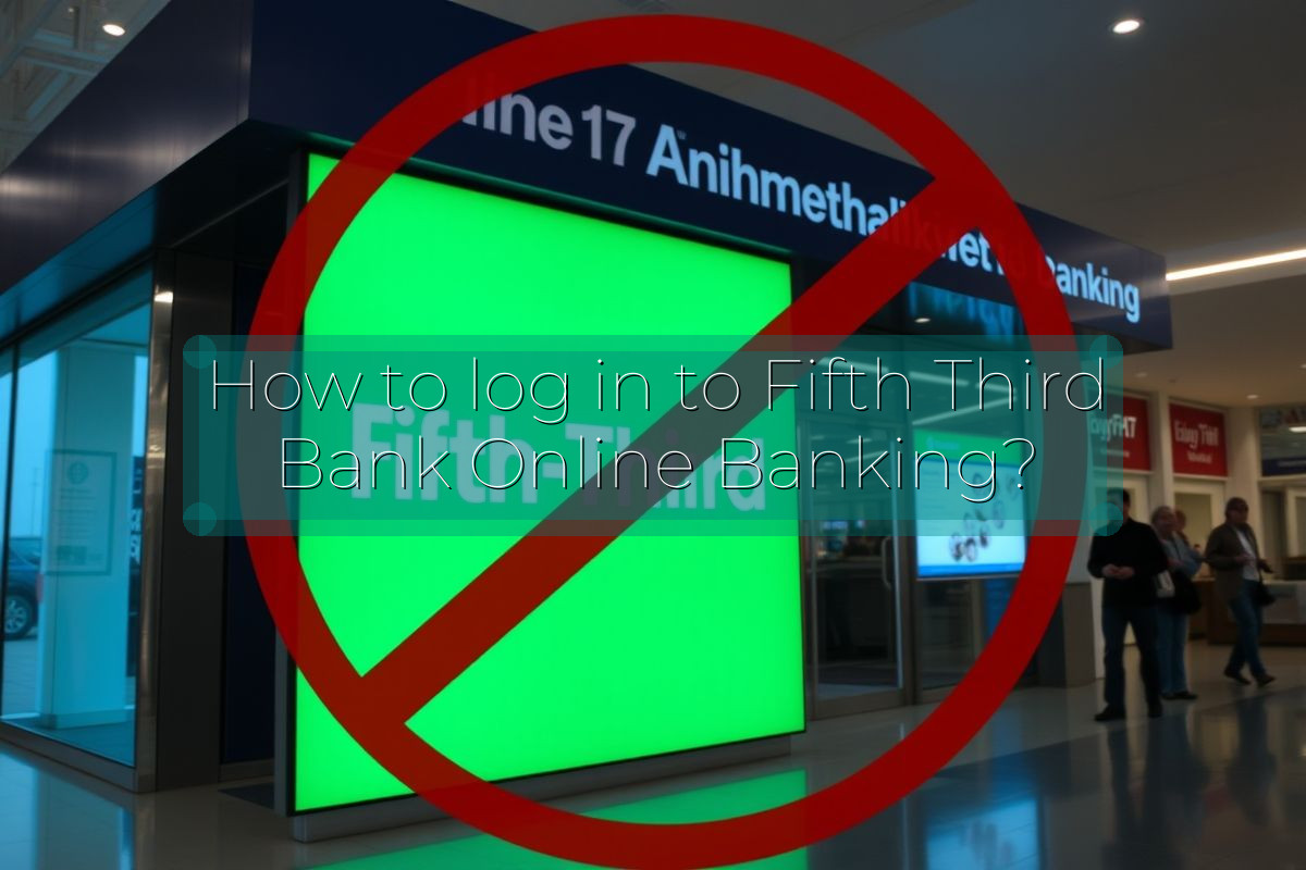 How to log in to Fifth Third Bank Online Banking?