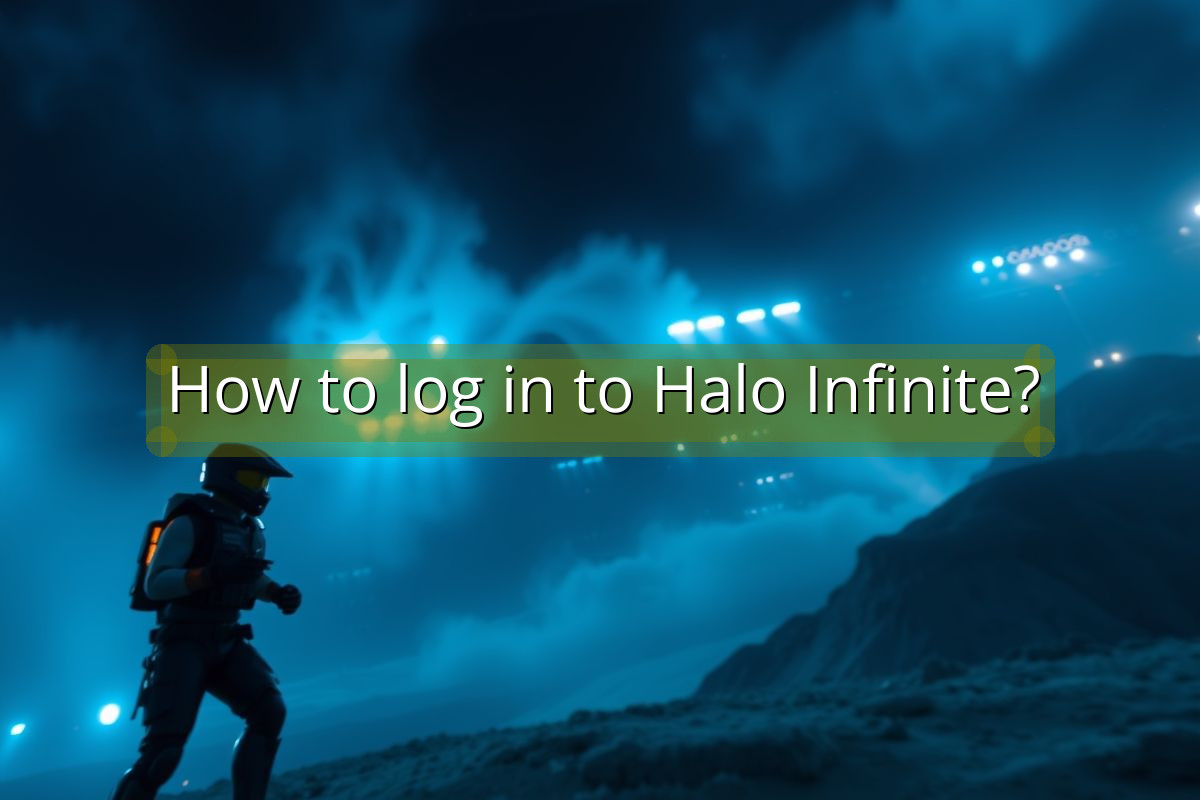 How to log in to Halo Infinite?
