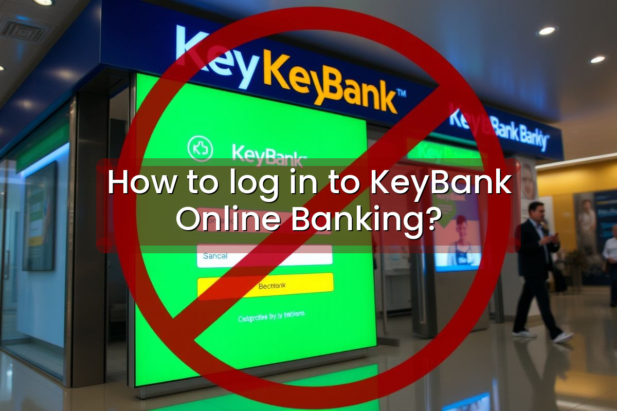 How to log in to KeyBank Online Banking?