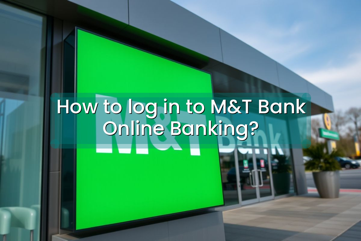 How to log in to M&T Bank Online Banking?