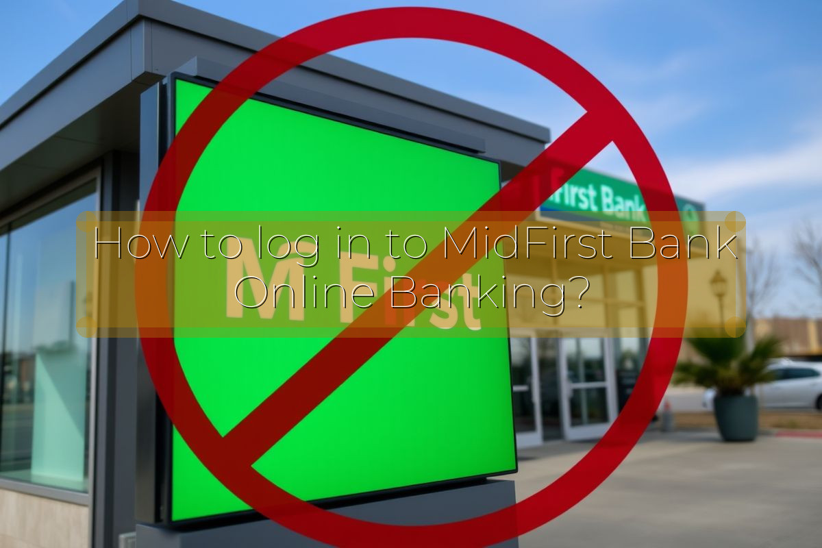 How to log in to MidFirst Bank Online Banking?
