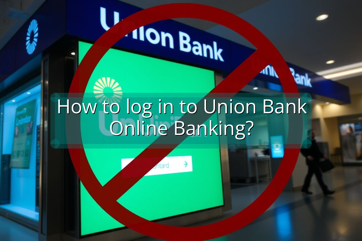 How to log in to Union Bank Online Banking?