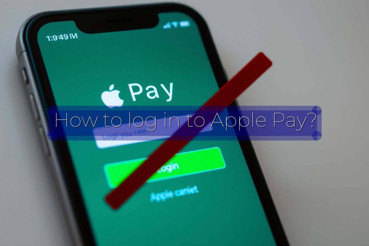 How to log in to Apple Pay?