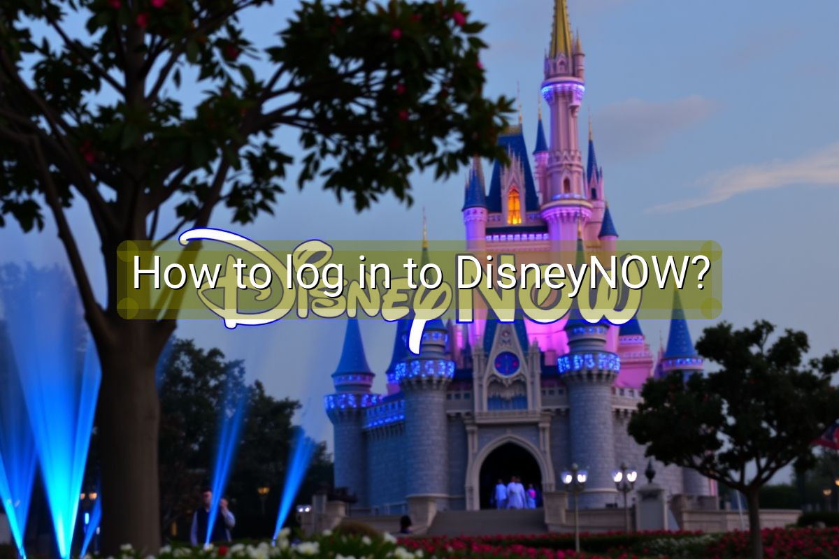 How to log in to DisneyNOW?