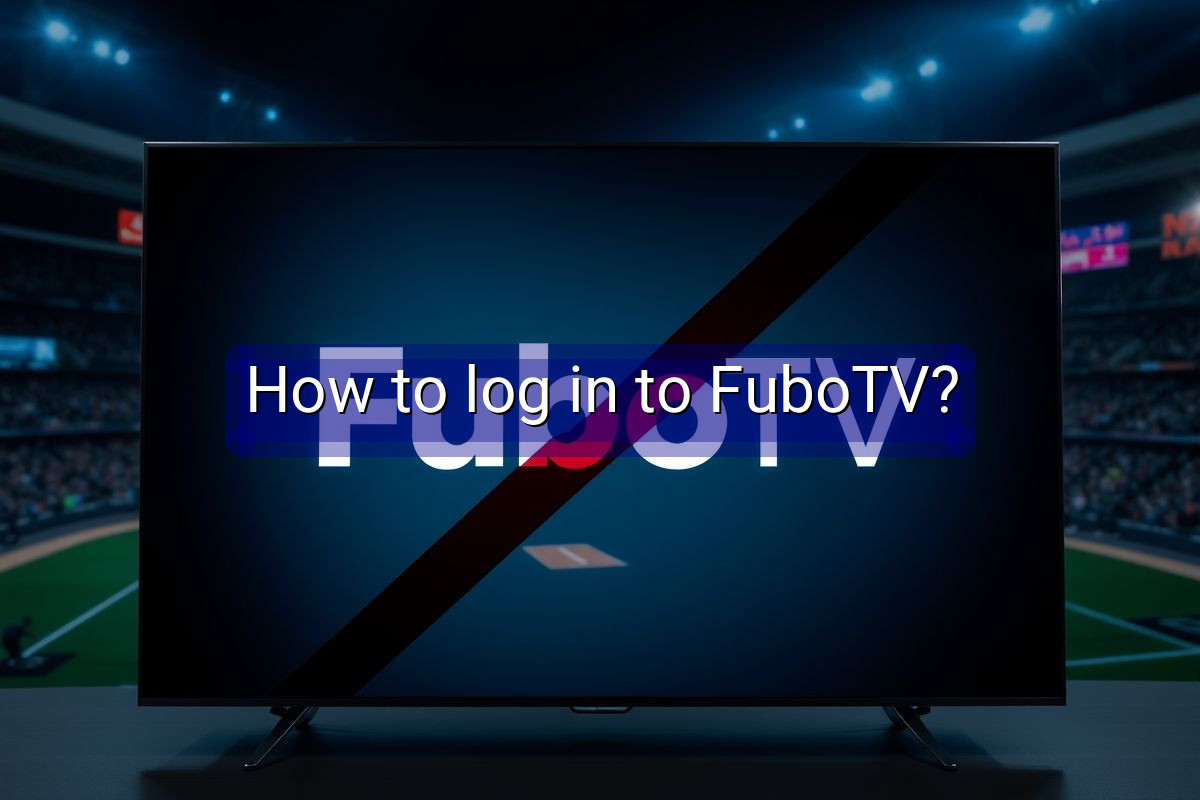 How to log in to FuboTV?