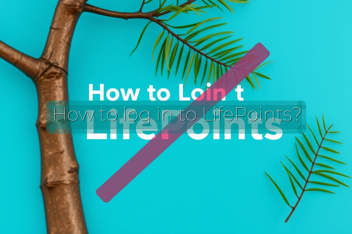 How to log in to LifePoints?