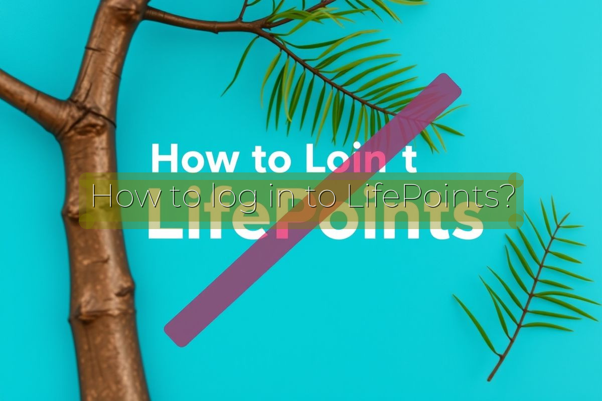 How to log in to LifePoints?