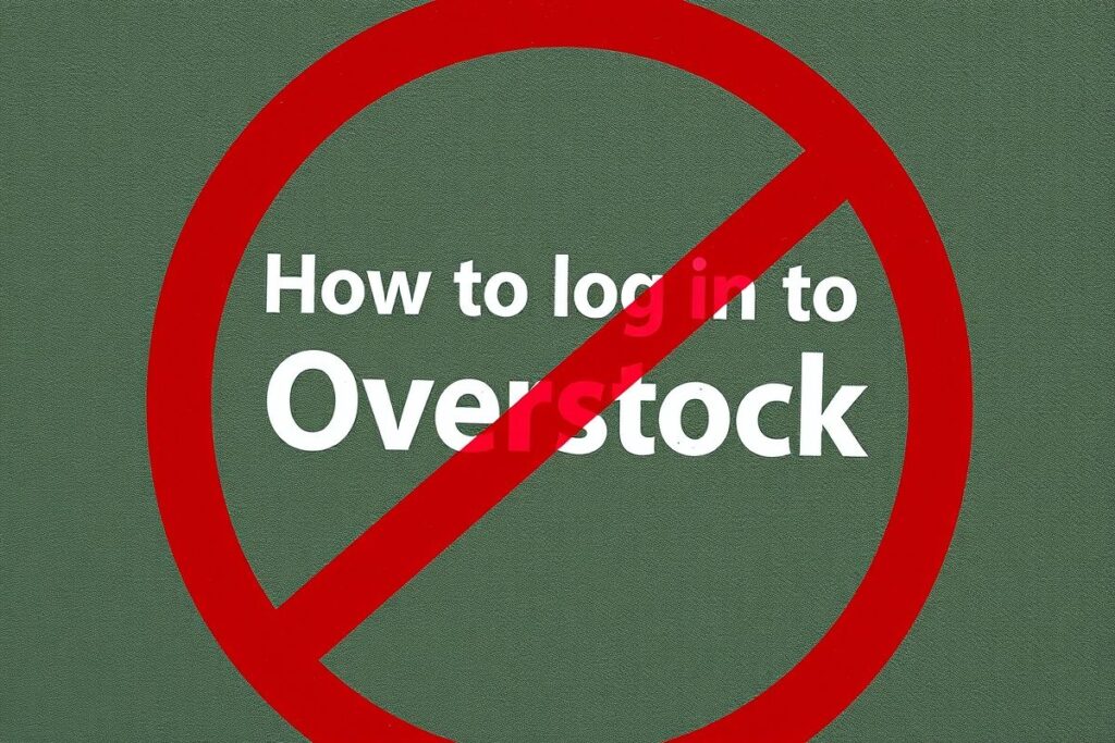 How to log in to Overstock? How to log in to Overstock?