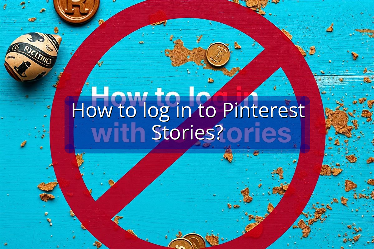 How to log in to Pinterest Stories?
