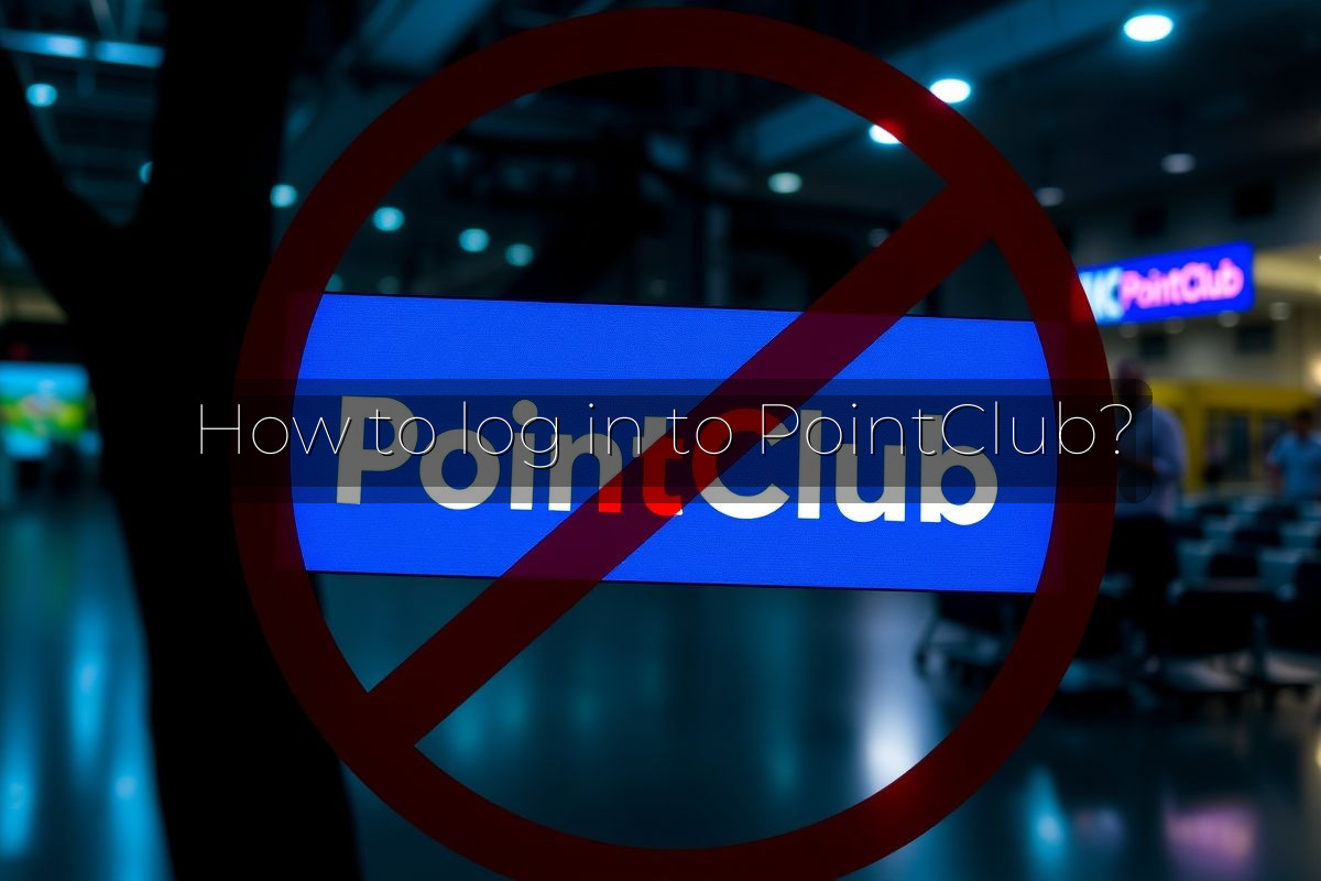 How to log in to PointClub?