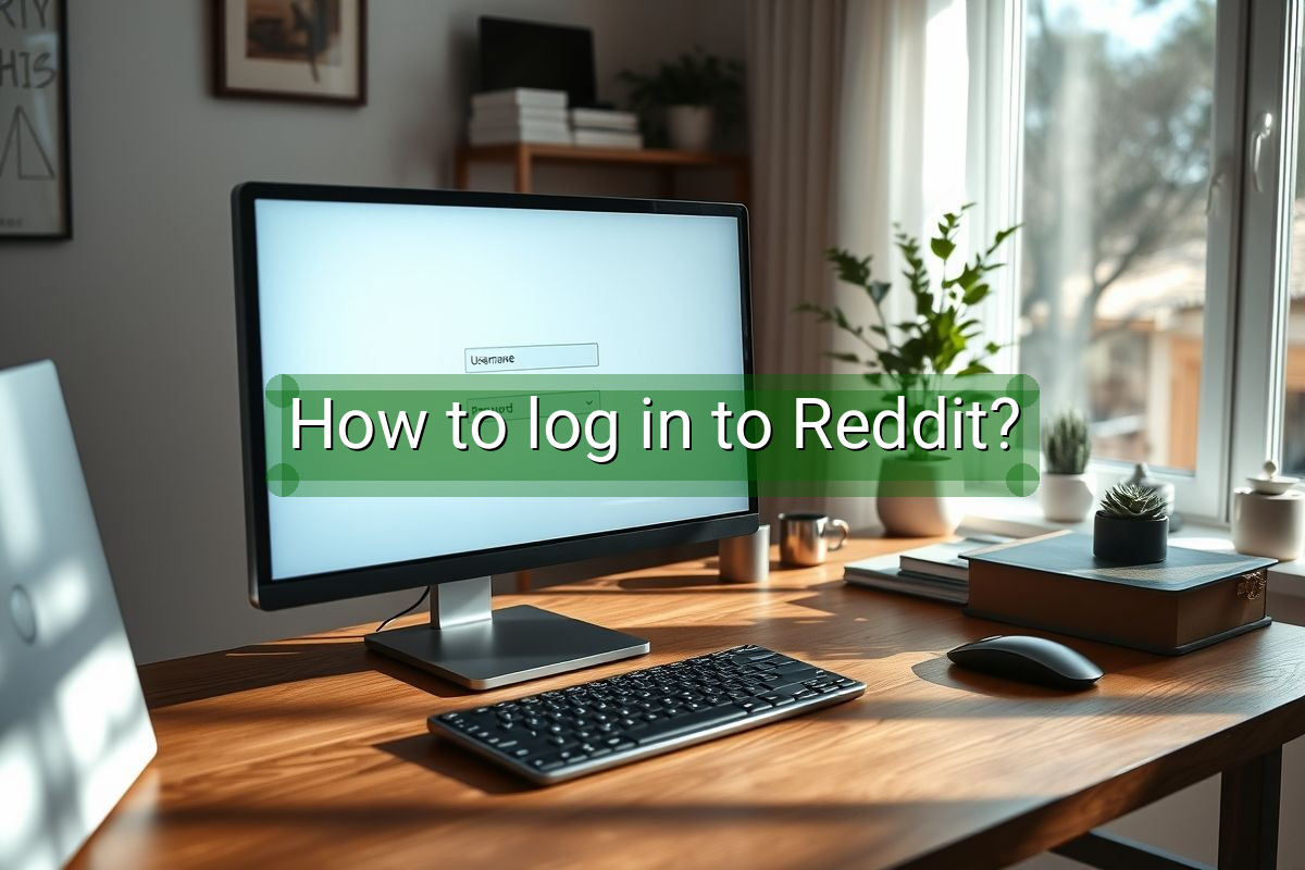 How to log in to Reddit?