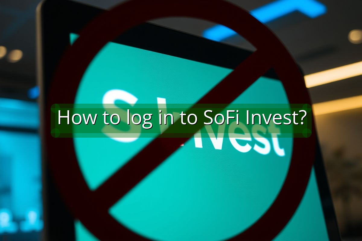 How to log in to SoFi Invest?