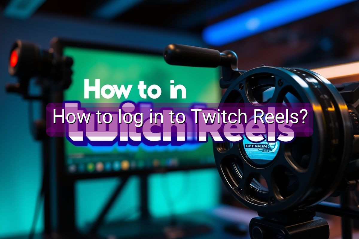 How to log in to Twitch Reels?