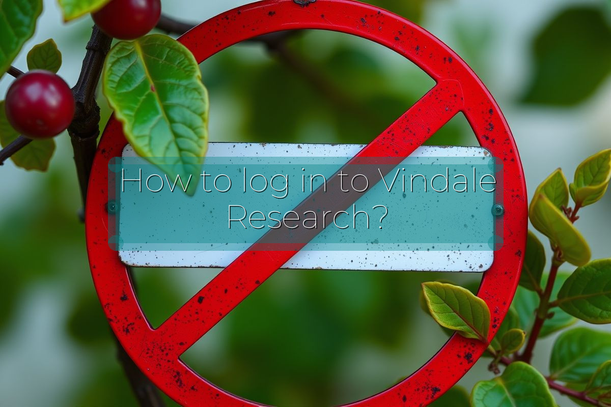 How to log in to Vindale Research?