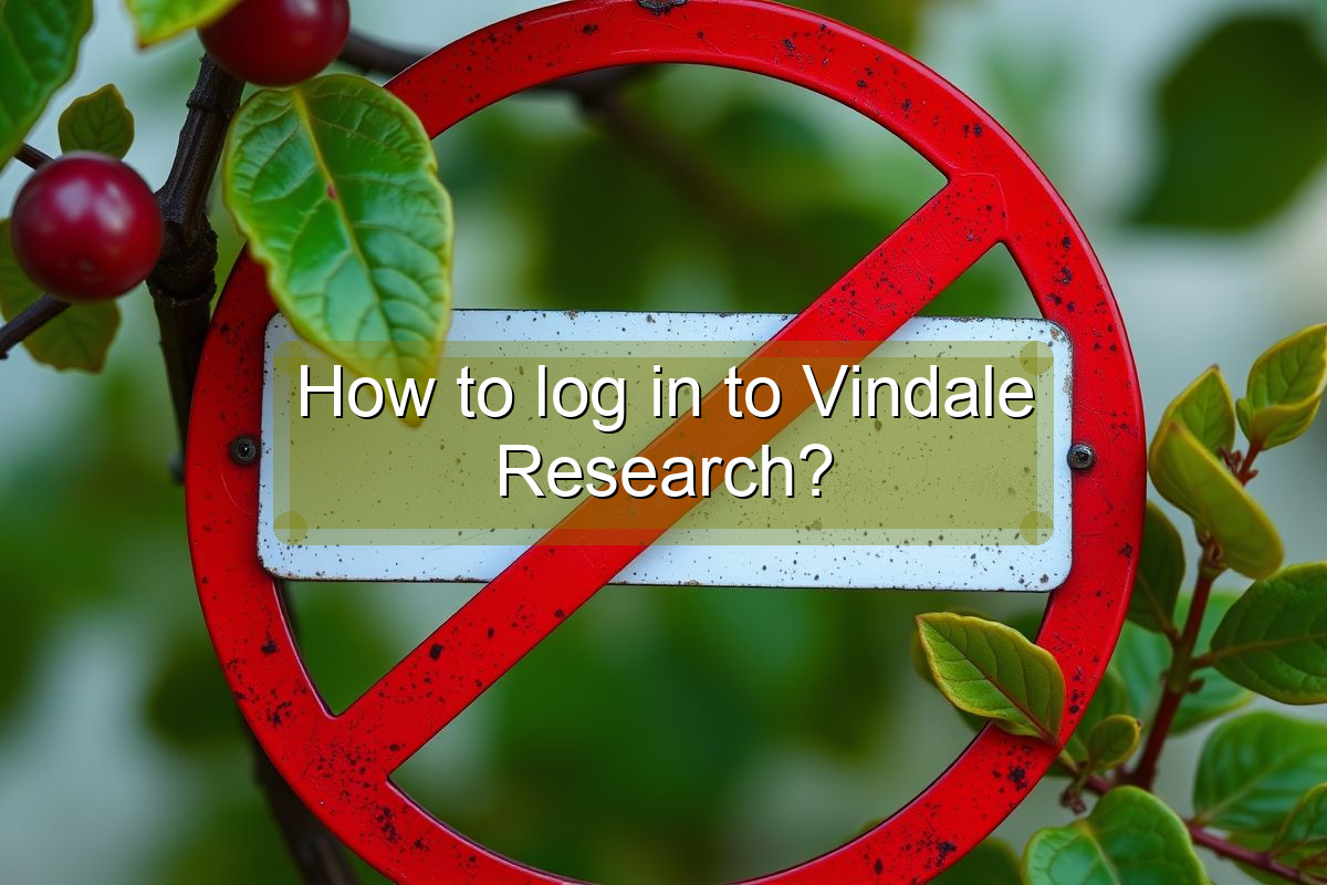 How to log in to Vindale Research?