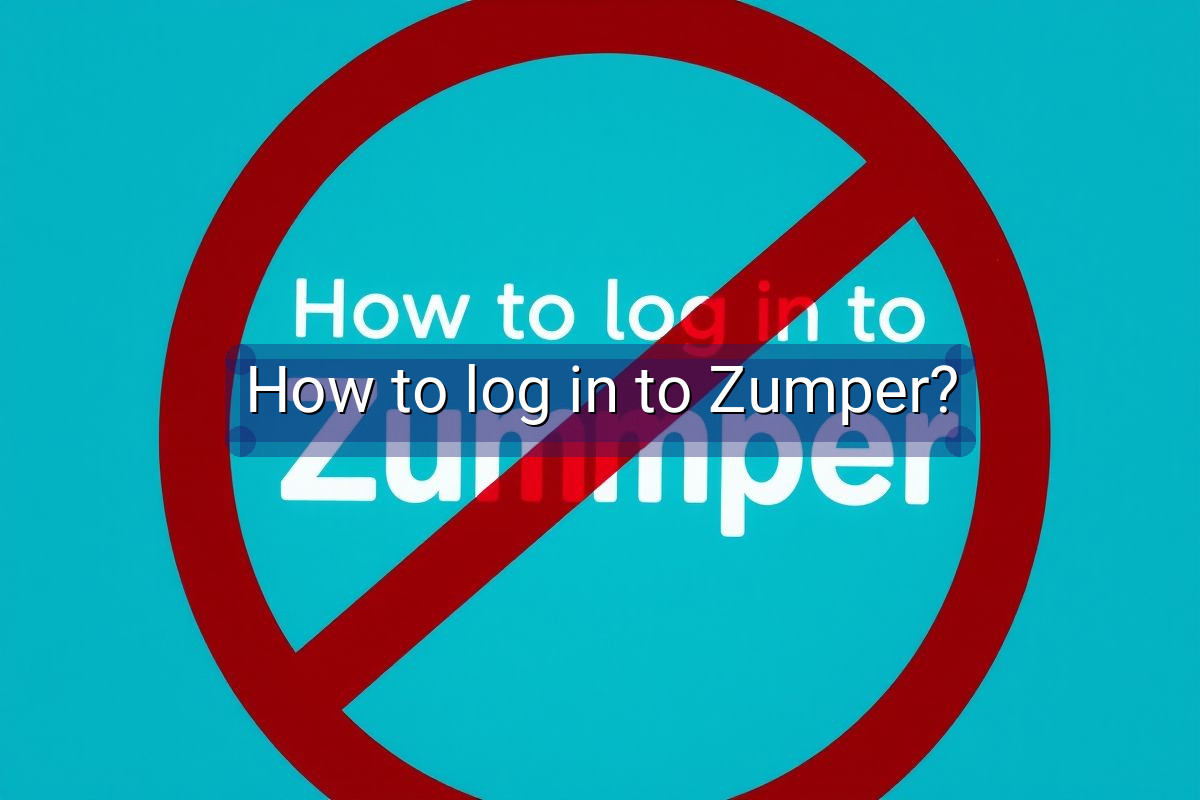 How to log in to Zumper?